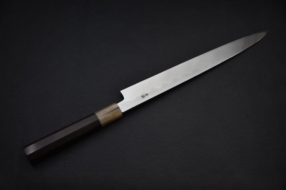 Hitohira Kikuchiyo Manzo Aogami #2 Yanagiba 270mm Ebony