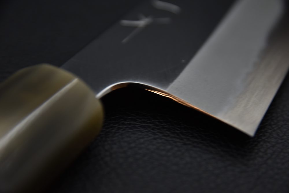 Hitohira Tanaka Kyuzo Aogami #1 Migaki Bunka 180mm Ziricote