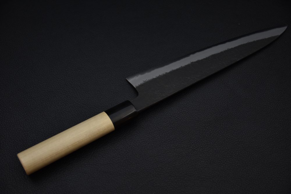 Hinode Kurouchi Shirogami #2 Gyuto 210mm Ho