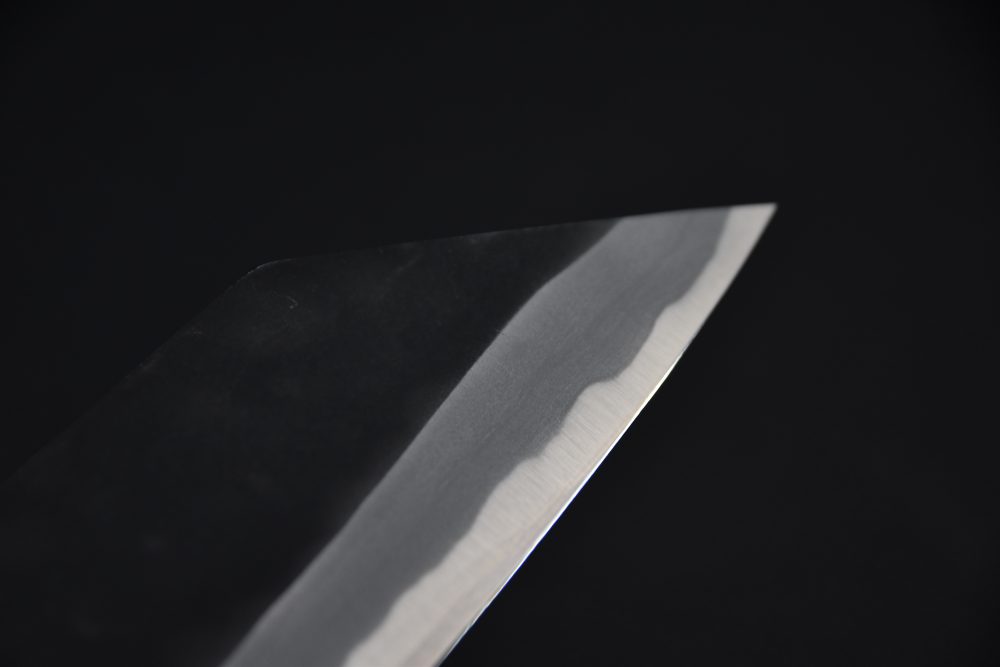 Shiro Kamo Aogami Super Kurouchi Kiritsuke Gyuto 210mm Ébène