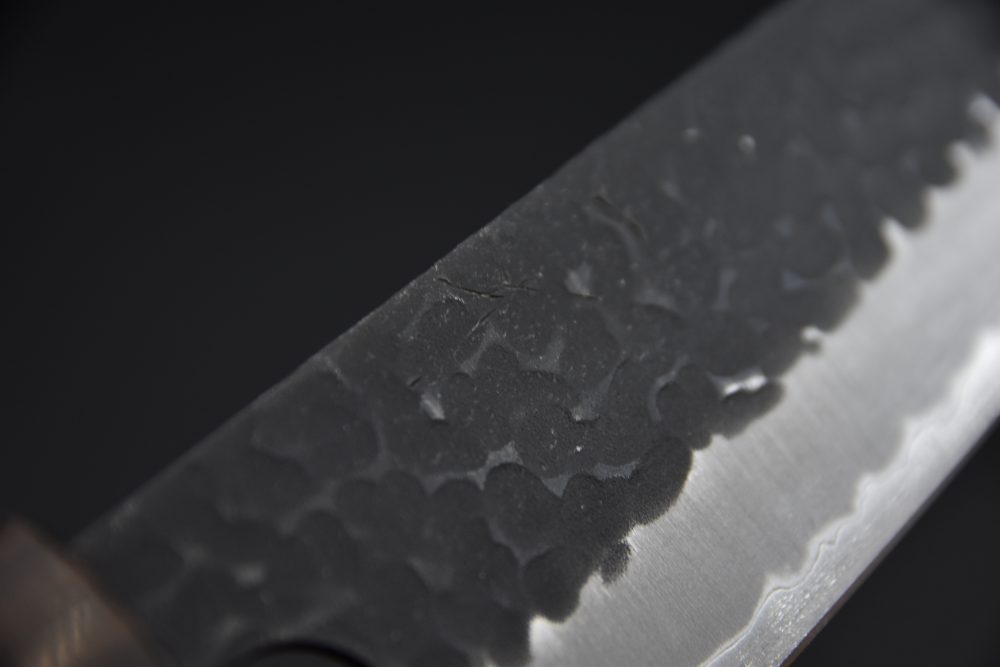Hitohira Futana SB Kuro Tsuchime Bunka 170mm Cerisier