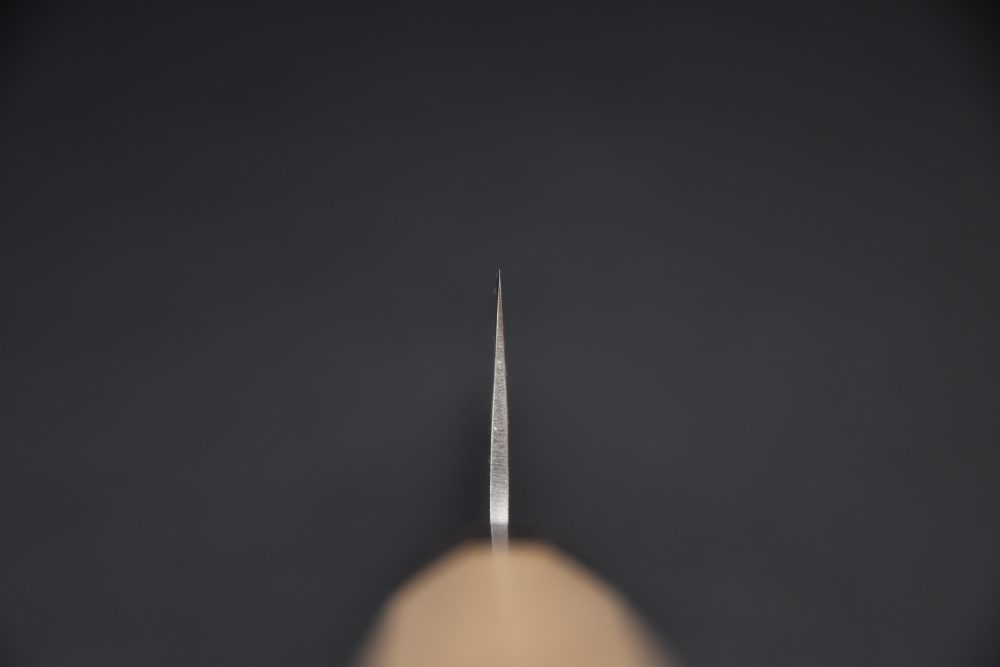 Hitohira Futana SB Migaki Tsuchime Bunka 170mm Cherry wood