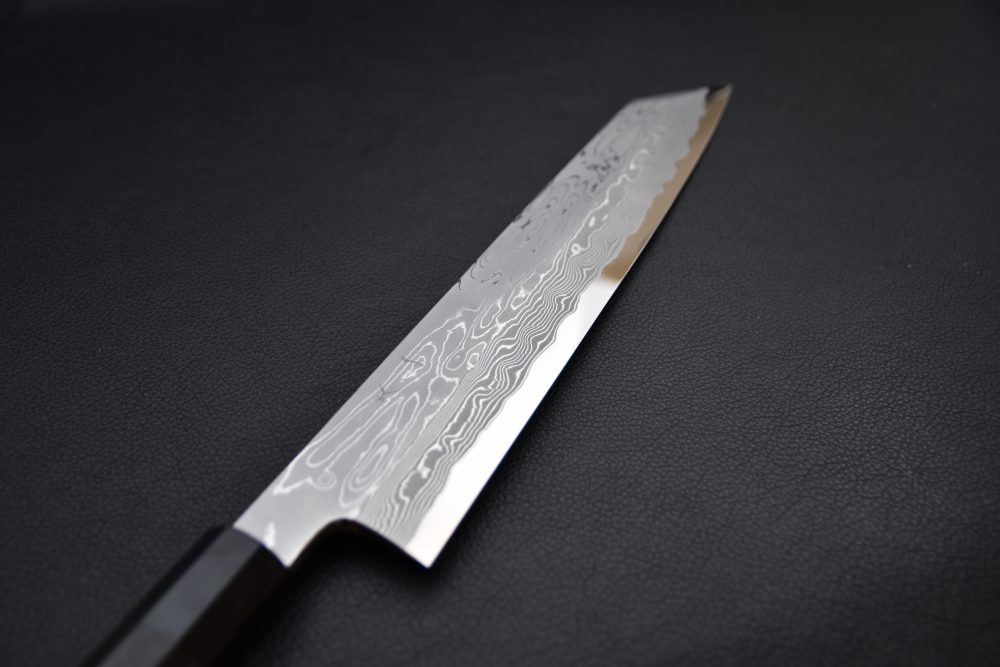 Hitohira Kikuchiyo Mosuke Enmon Shirogami #1 Kiritsuke 270mm Ebony Taihei