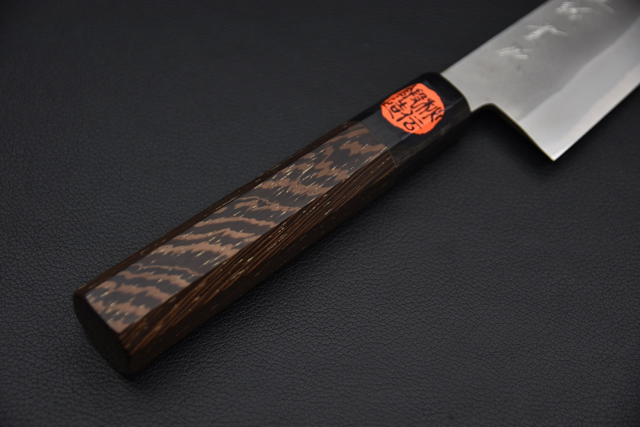 Shigeki Tanaka Aogami #2 Gyuto180mm Nashiji Tagayasan