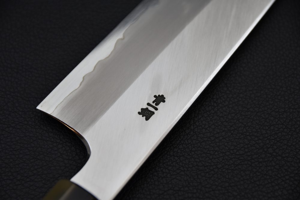 Hitohira Togashi Aogami #1 Migaki Gyuto 240mm Ébène Macassar