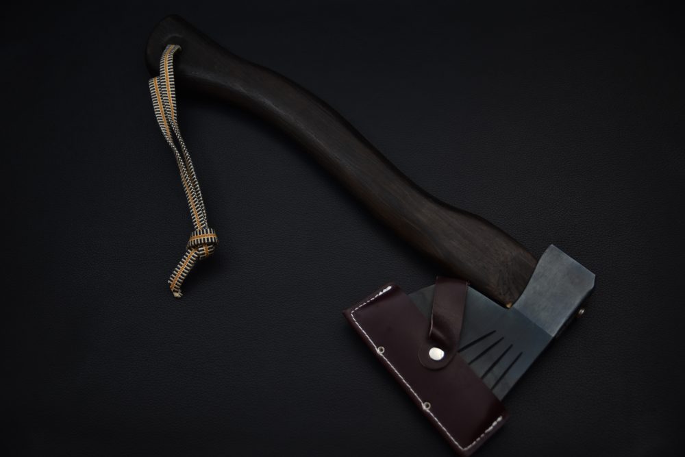 Mizuno Warikomi Akin Axe 450g Burnt Oak Handle (Curved)