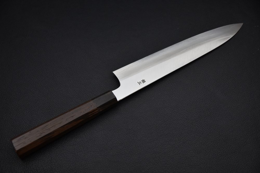 Hitohira Kikuchiyo Rikichi Silver #3 Migaki Gyuto 240mm Tagayasan