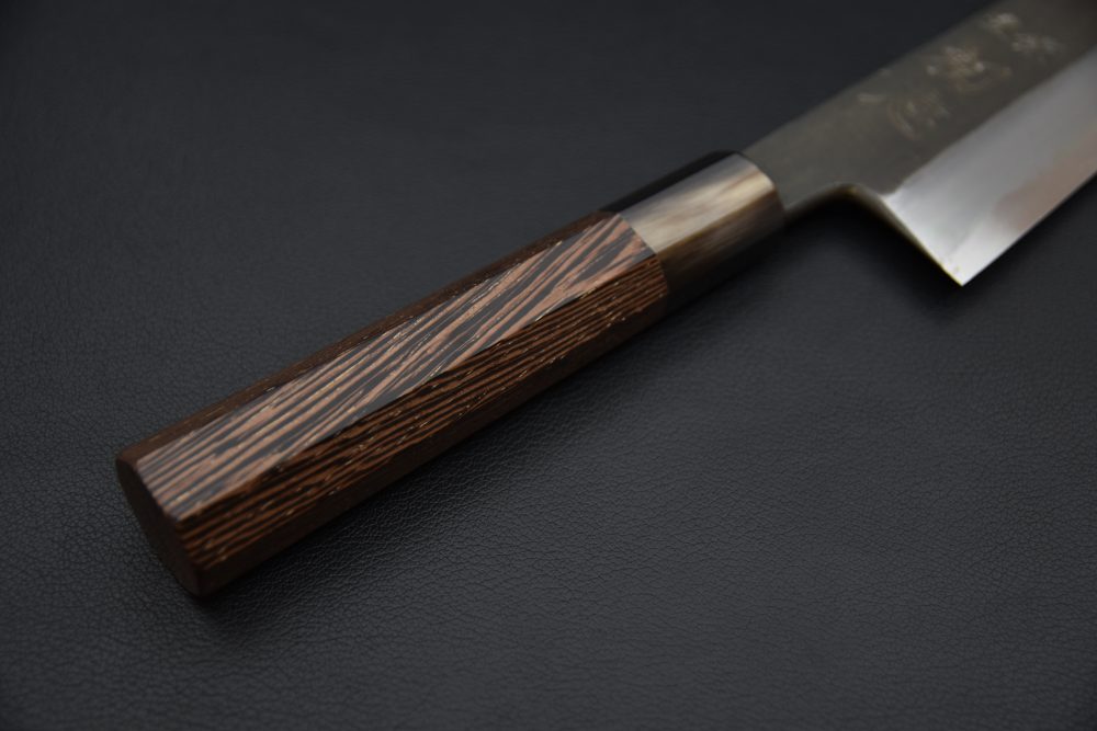 Hatsukokoro Yoake Aogami #1 Kurouchi Gyuto 240mm Wenge