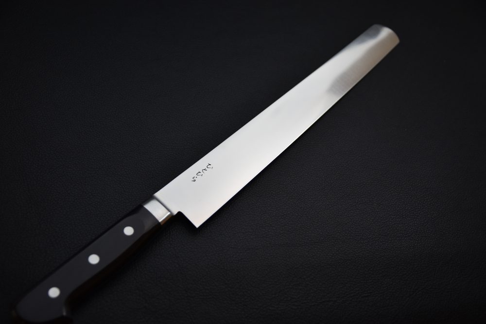 Hitohira Hiragana Cake Knife 300mm Pakka