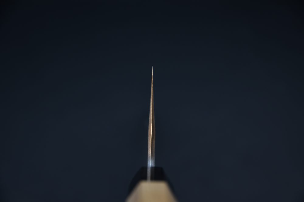 Hitohira Tanaka Kyuzo Aogami #1 Kurouchi Gyuto 240mm Yakusugi (Extra Haut)