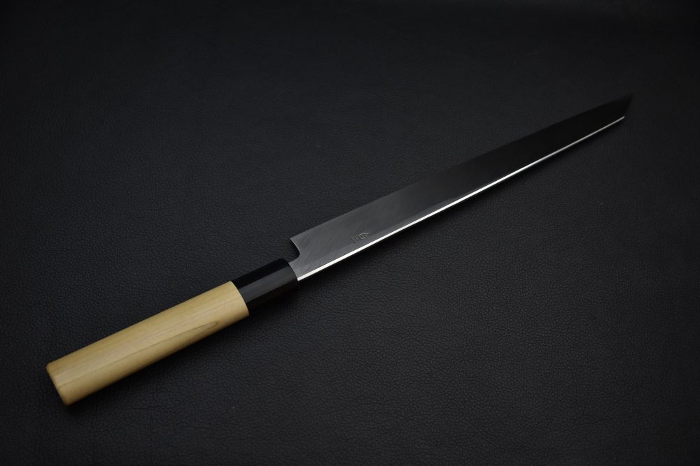 Hitohira Tanaka Mosuke Shirogami #2 Kiritsuke Yanagiba 270mm Ho