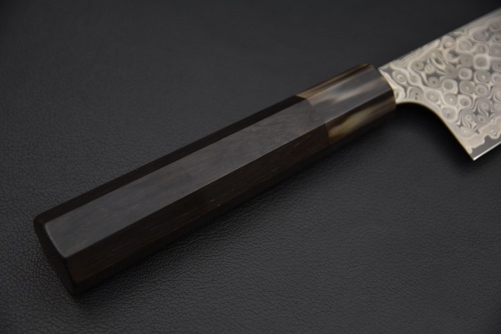 Nigara Hamono SG2 Anmon Damascus Gyuto 270mm Ébène