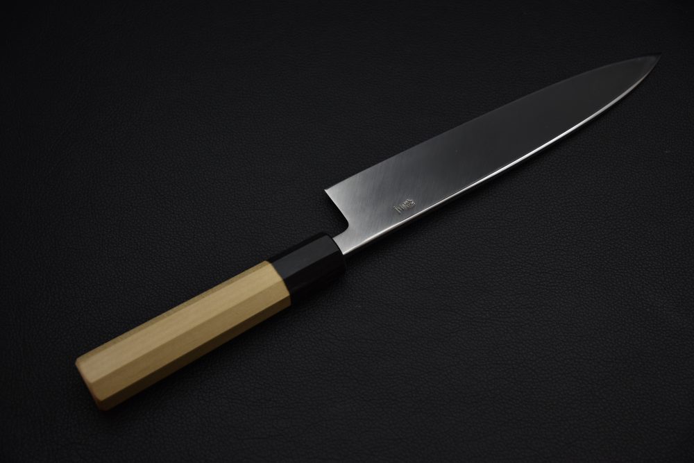 Hitohira Kikuchiyo Rikichi Silver #3 Mioroshi Deba 210mm Ho