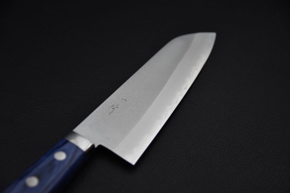 Hitohira NM Nashiji Santoku 170mm Pakka
