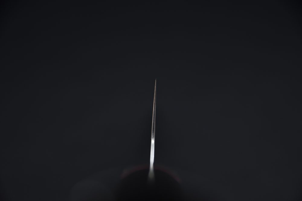 Hitohira Imojiya TH Damascus Santoku 180mm Ébène Fusion