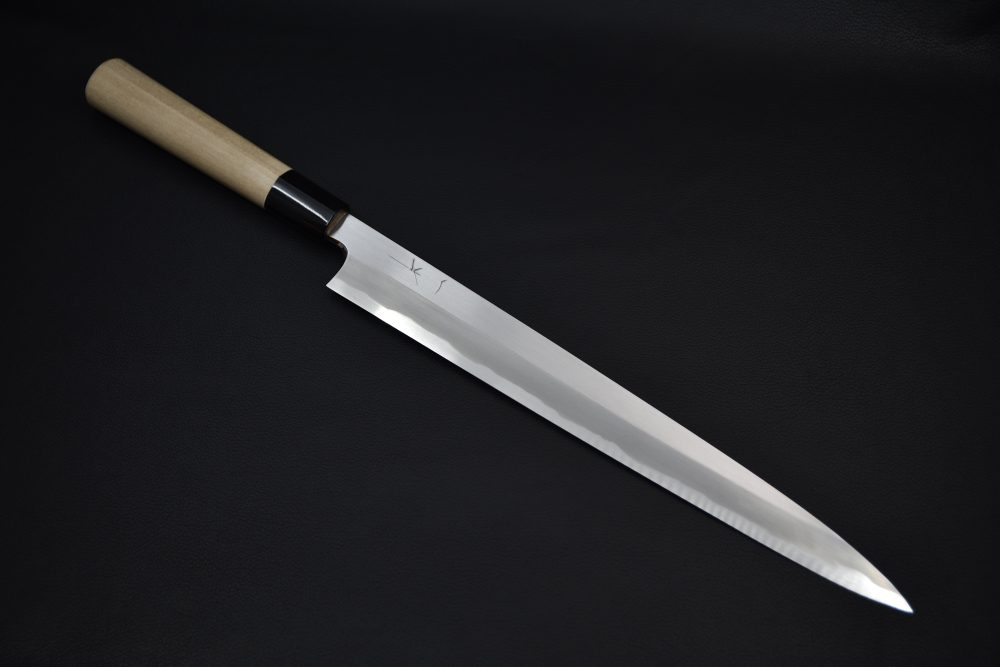 Hitohira Togashi Shirogami #1 Tachi Yanagiba 300mm Ho