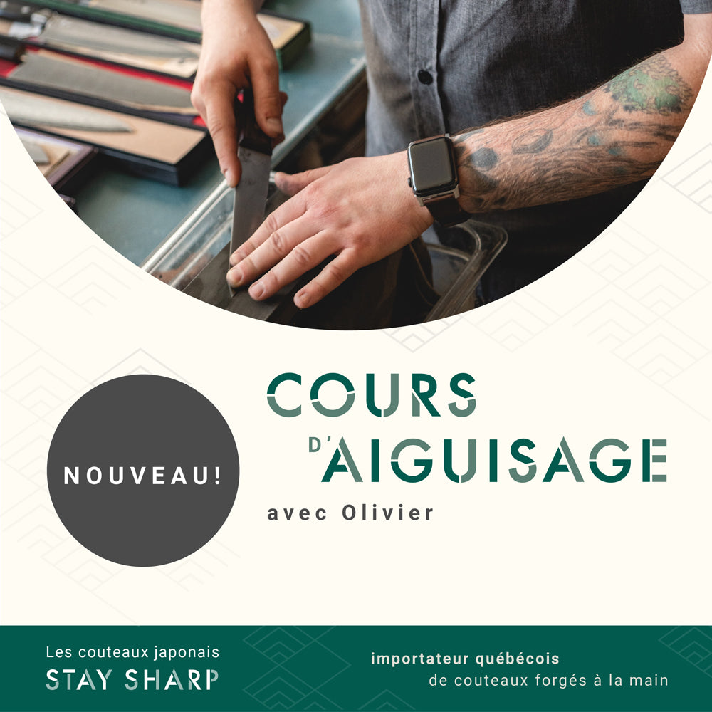 Practical Knife Sharpening Course in Montreal Stay Sharp