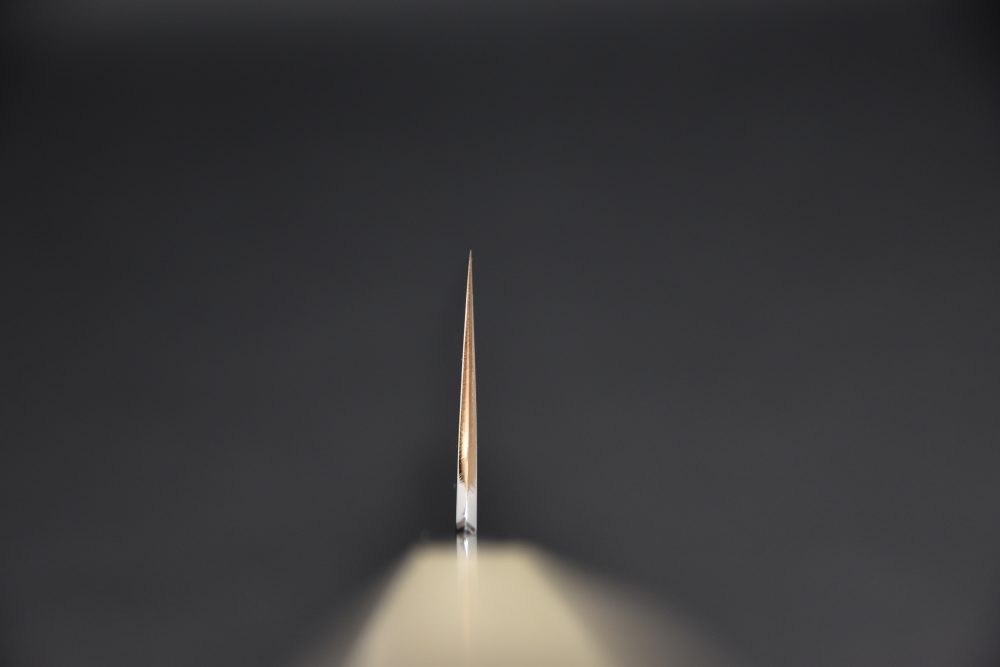 Hitohira Gorobei Rikichi Shirogami #2 Kasumi Gyuto 240mm Ho