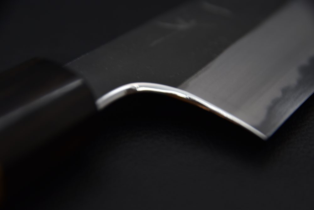 Hitohira Togashi Aogami #2 Kurouchi Kiritsuke Gyuto 210mm Cherry