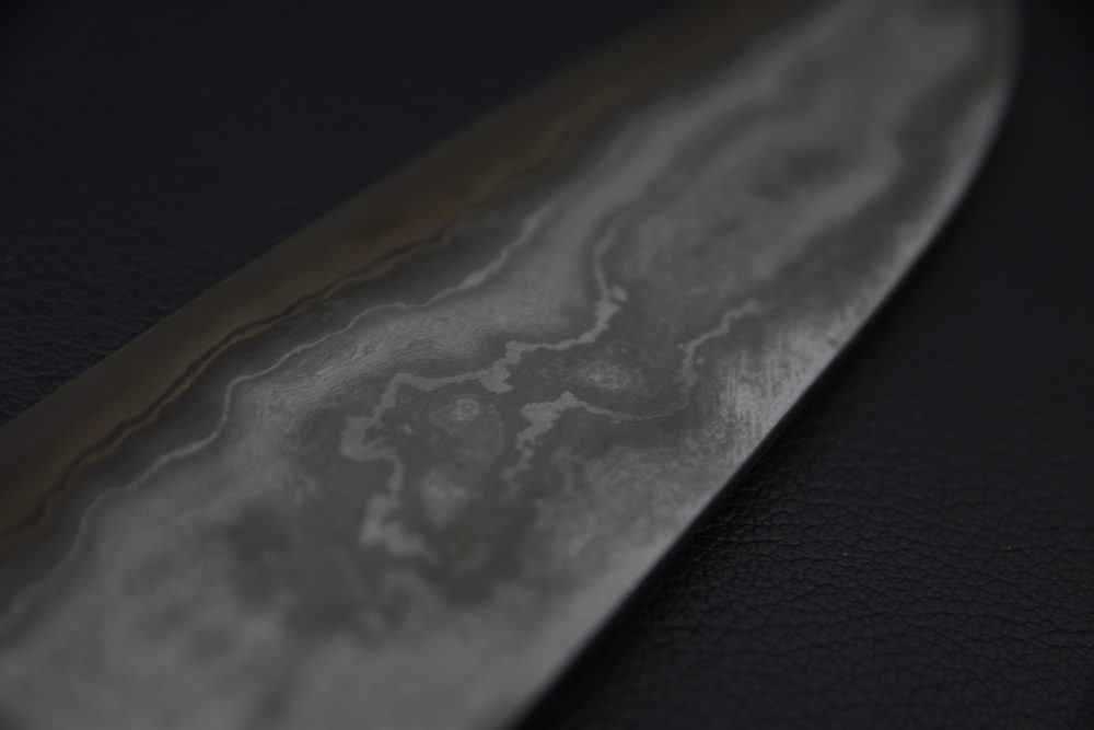 Nigara Hamono Aogami #2 Damascus 240mm Gyuto Karin #3