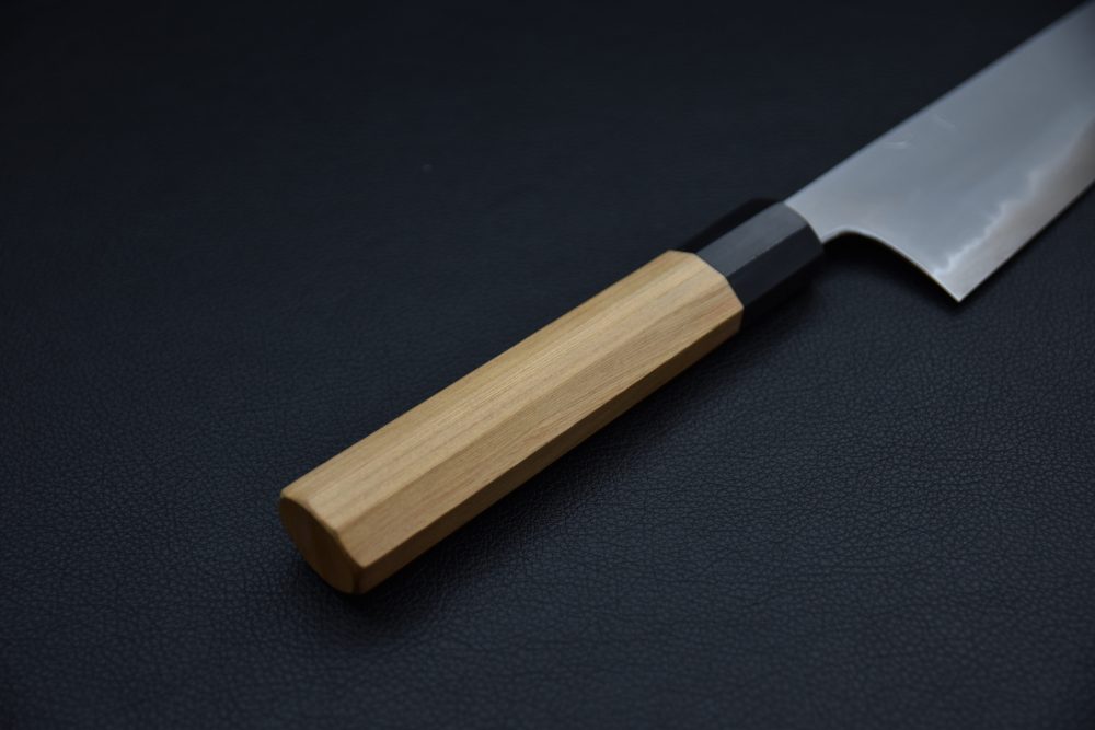 Hitohira Tanaka Yohei Aogami #1 Kasumi Gyuto 240mm Cèdre Yakusugi
