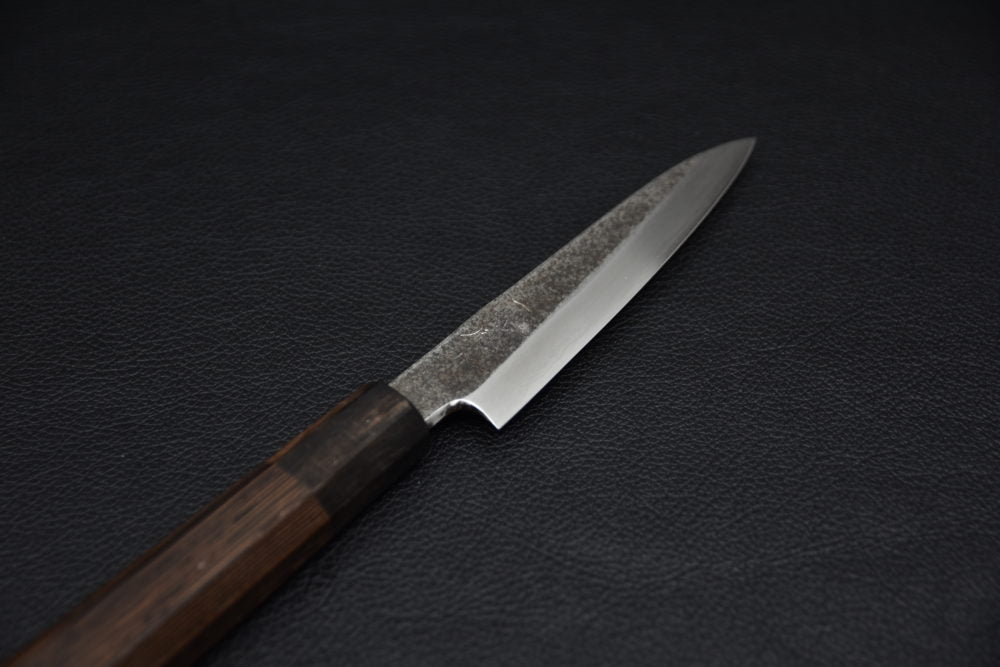 Hitohira Kikuchiyo Rikichi Silver #3 Kurouchi Petty 120mm Tagayasan