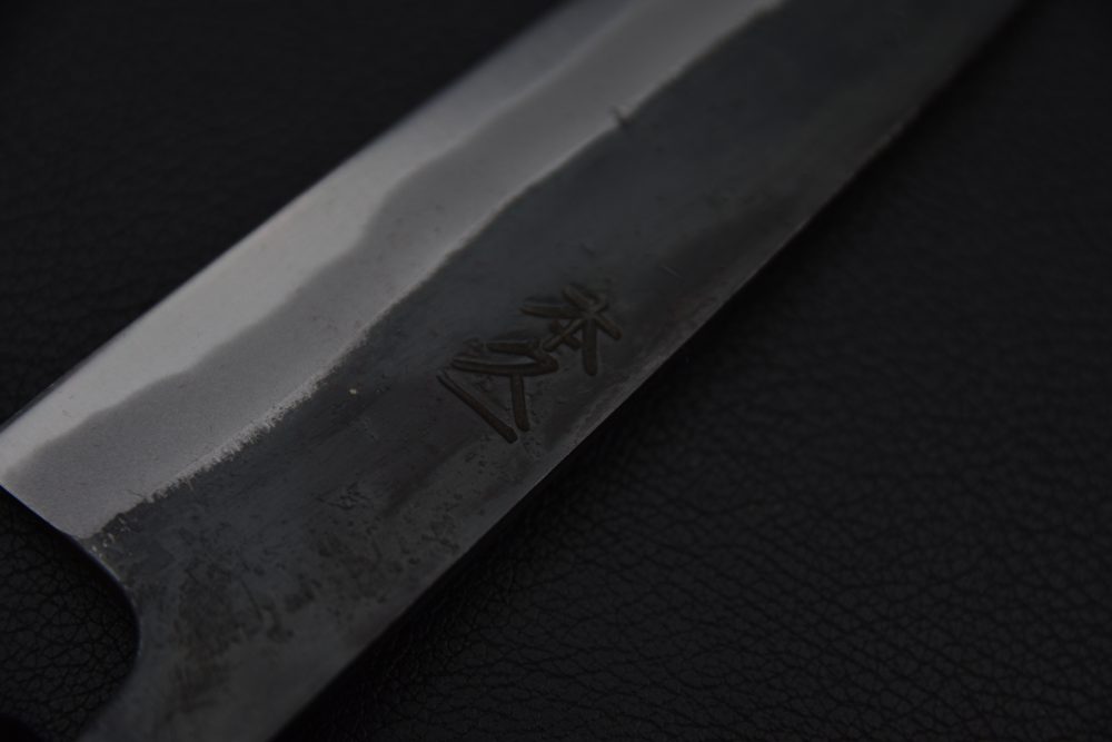 Motokyuuichi Aogami Super Kurouchi Petty 135mm Bois de Rose
