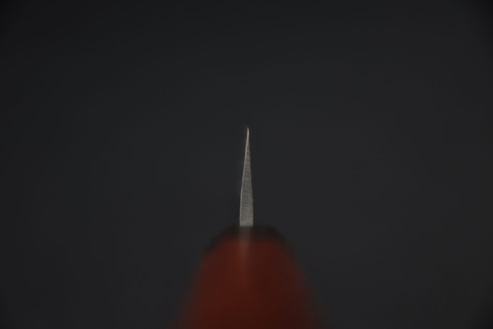 Hitohira TD Aogami #2 Stainless Clad Kurouchi Petty 135mm Padauk