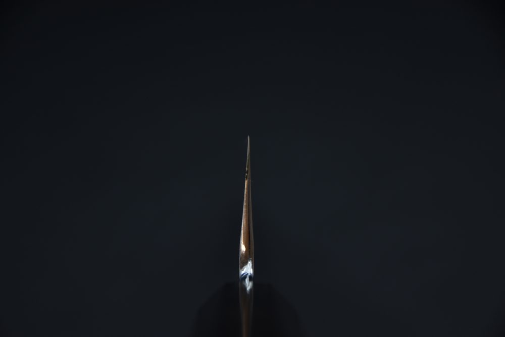 Nakagawa Satoshi Aogami #1 Damascus Gyuto 210mm Ébène