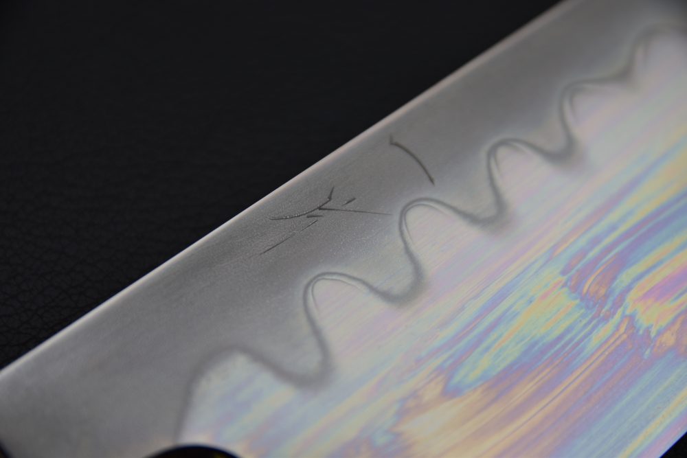 Hitohira Togashi Yohei White #1 Mizu Honyaki Kiritsuke Gyuto 240mm Taihei Masur Birch #024