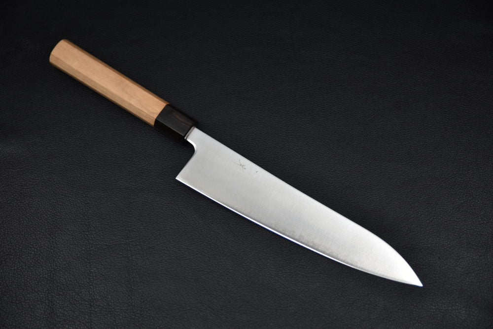 Hitohira Futana SB Migaki Gyuto 210mm Cherry wood