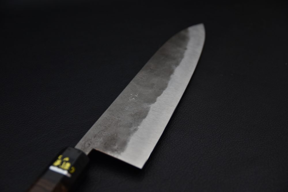 Goko Hamono Nashiji Shirogami Stainless Clad #1 Gyuto 240mm Tagayasan
