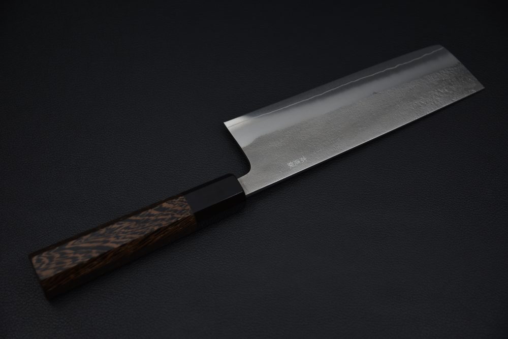 Yoshikane Hamono SKD Nashiji Nakiri 170mm Tagayasan