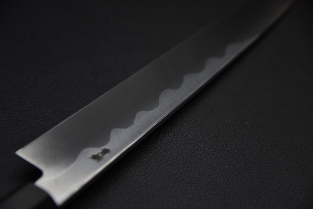 Hitohira Kikuchiyo Manzo Aogami #2 Yanagiba 300mm Ebony