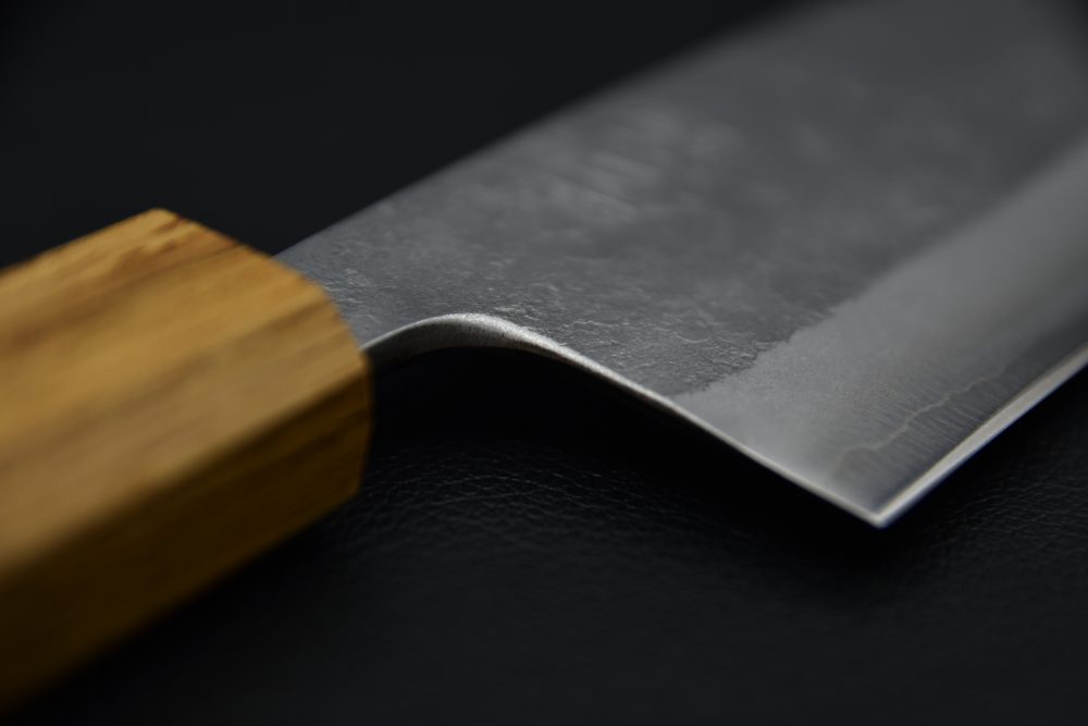 Motokyuuichi Ginsan Nashiji Gyuto 210mm Chêne Brulé