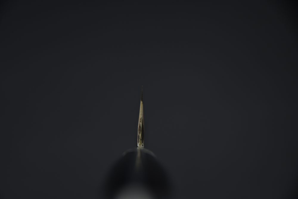 Morihei Hisamoto Kurouchi Shirogami #1 Petty 135mm Pakka (Fine Finish)