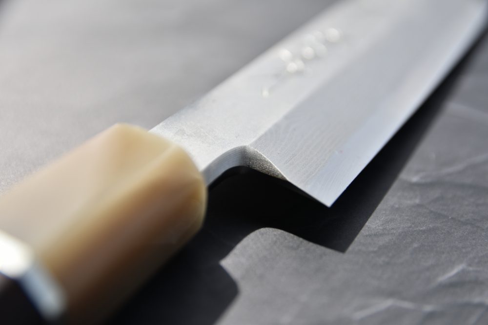 Sakai Takayuki Zangetsu Dragon Ginsan Sakimaru Takohiki 330mm Ébène