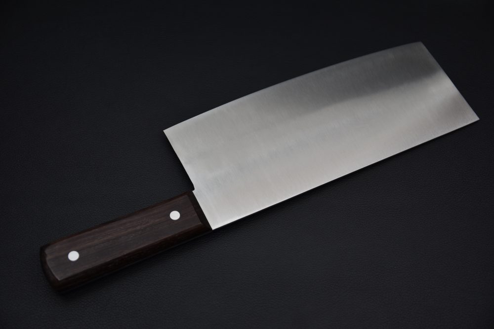 Hitohira Nihonko Carbon Chinese Cleaver 220mm Rosewood