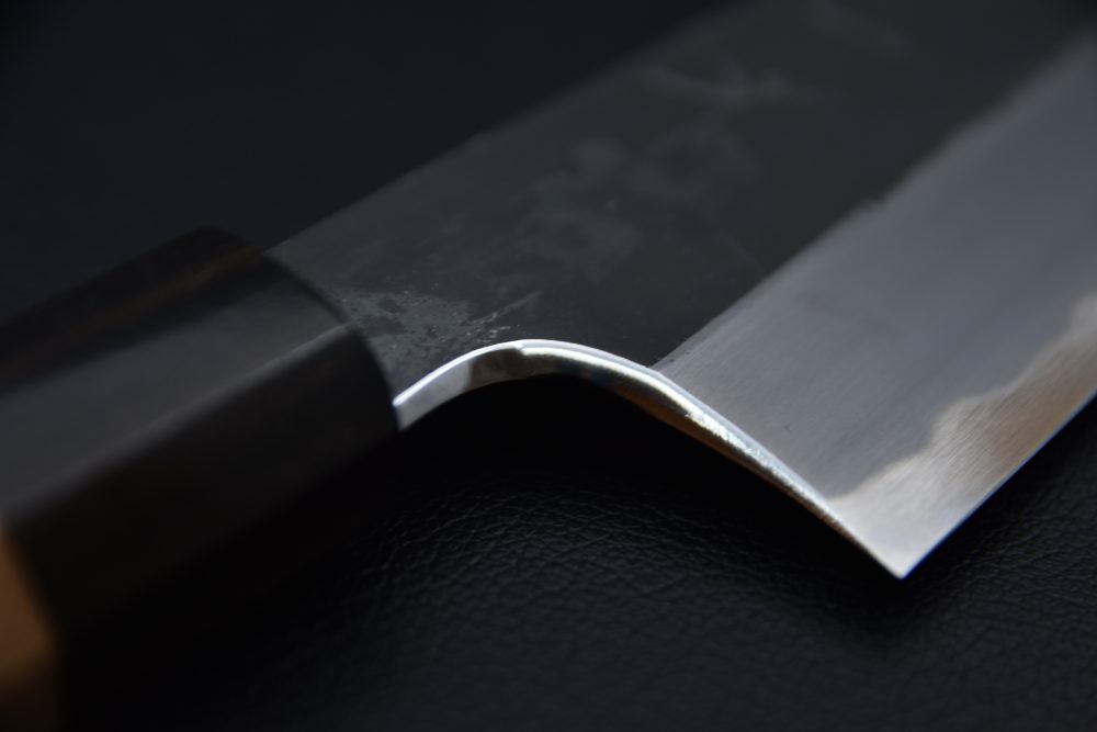 Hitohira Togashi Aogami #2 Kurouchi Gyuto 210mm Cerisier