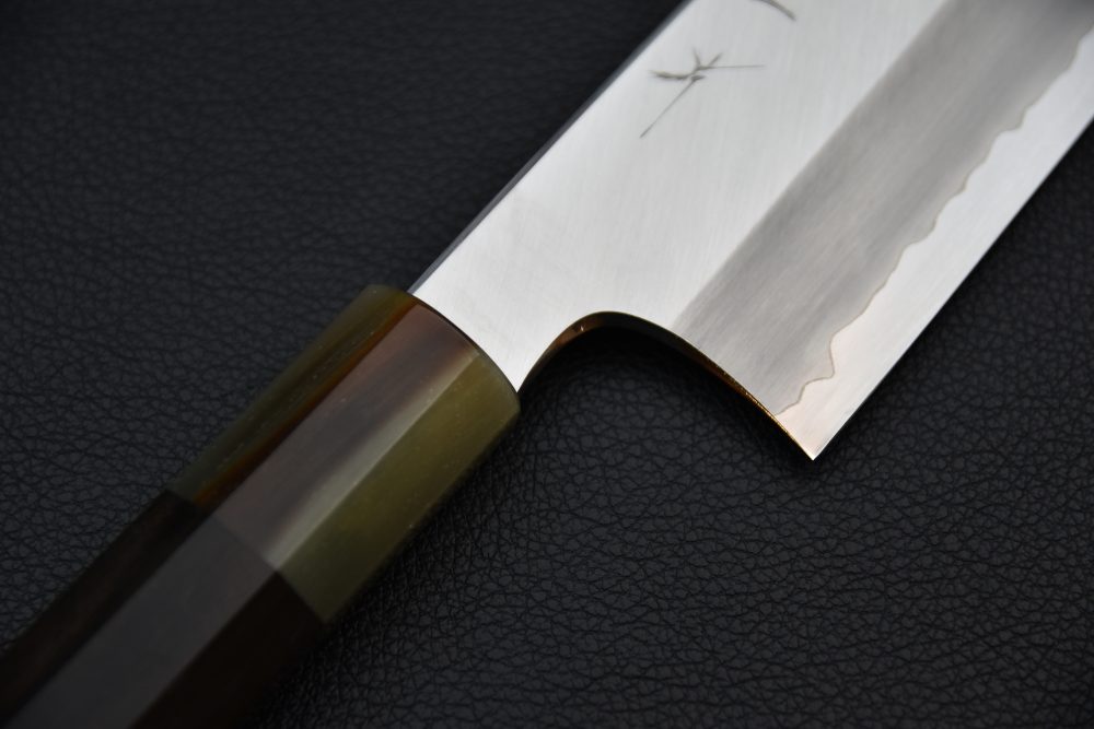 Hitohira Togashi Aogami #1 Migaki Gyuto 240mm Ébène Macassar