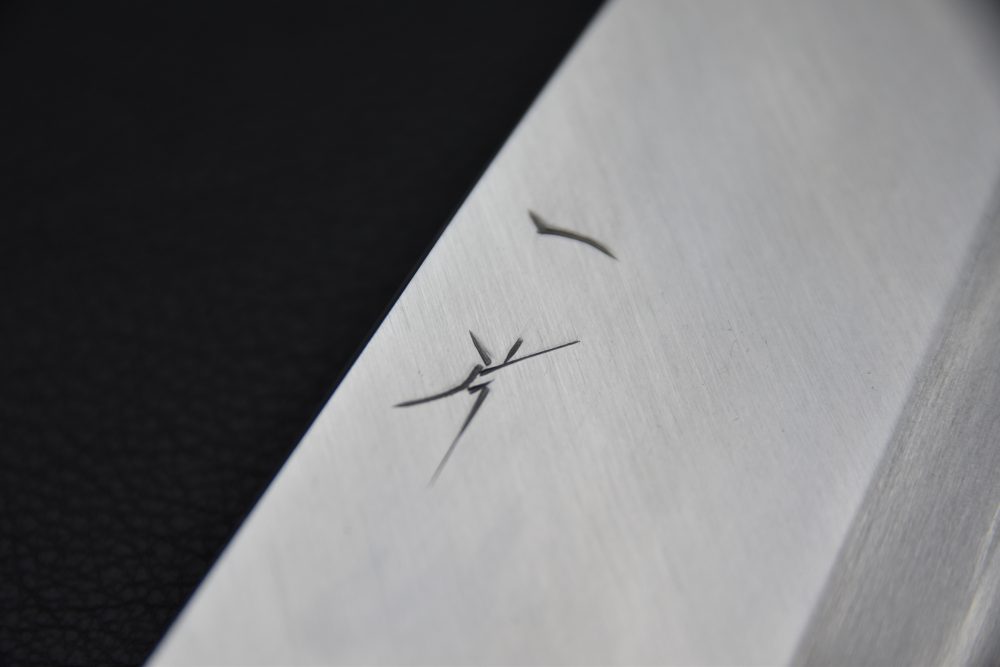 Hitohira Kikuchiyo Manzo Aogami #2 Deba 180mm Ho