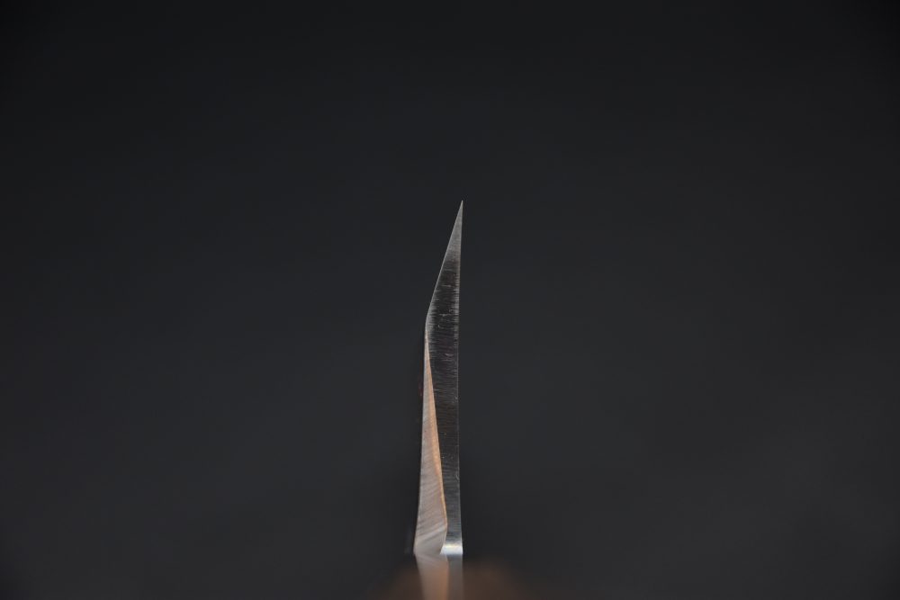 Yoshikane Shirogami #2 Deba 195mm Tagayasan