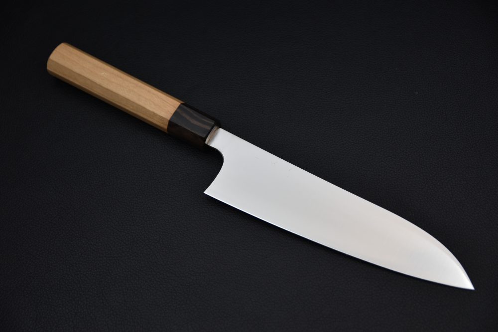 Hitohira SKR Stainless Santoku 180mm Cerisier