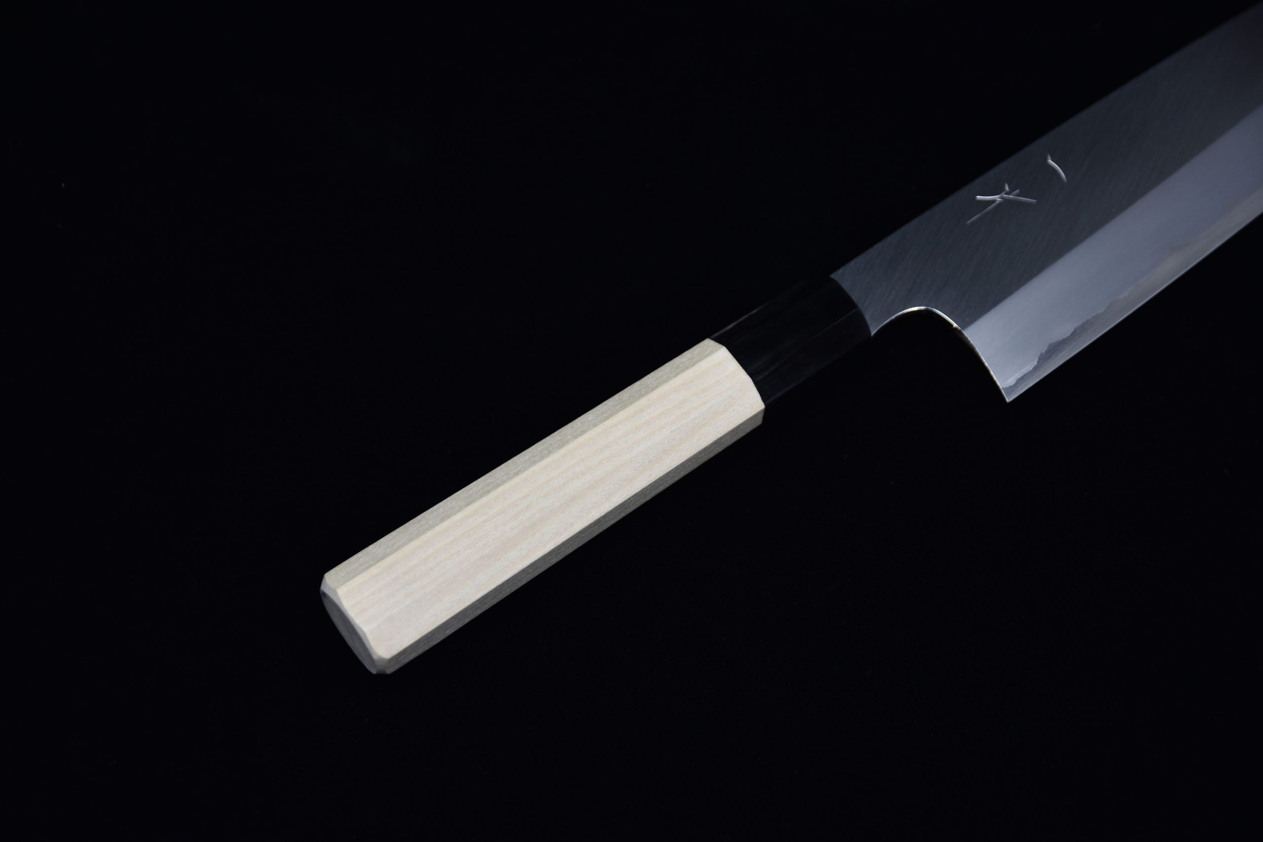 Hitohira Togashi Shirogami #1 Stainless Clad Gyuto 240mm Bois de Ho