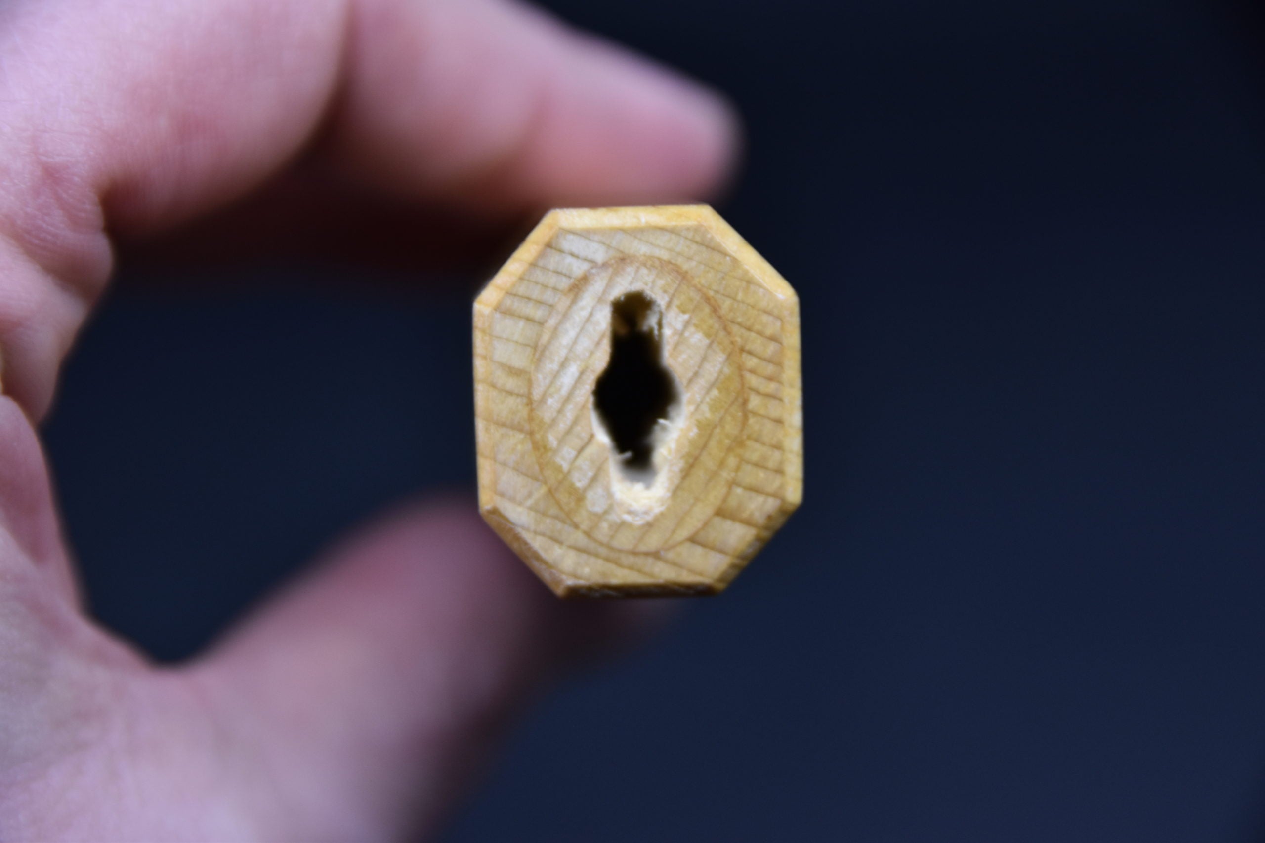 Hitohira Manche en bois Aomori Hiba 115mm