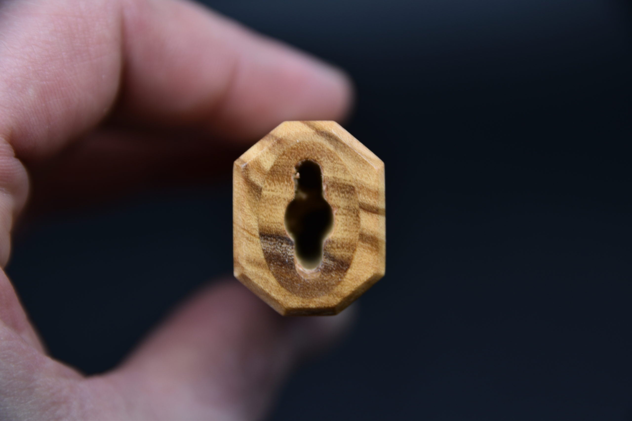 Hitohira Manche en Olive 140mm