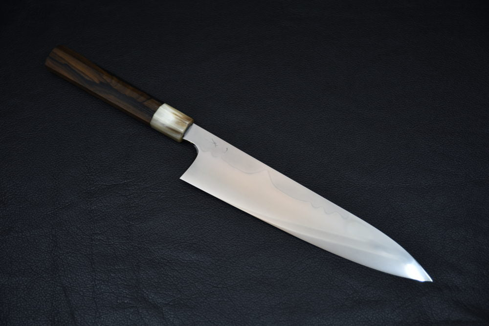 Hitohira Togashi Yohei White #1 Fuji Mizu Honyaki Gyuto 240mm Ziricote no.30