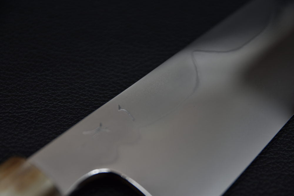 Hitohira Togashi Yohei White #1 Fuji Mizu Honyaki Gyuto 240mm Ziricote no.30