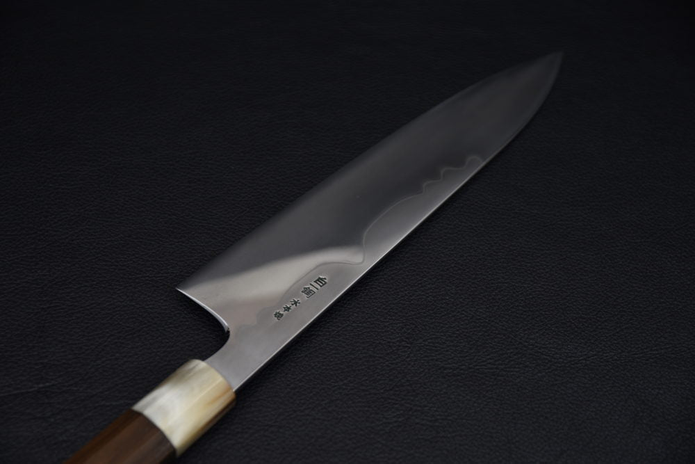Hitohira Togashi Yohei White #1 Fuji Mizu Honyaki Gyuto 240mm Ziricote no.30