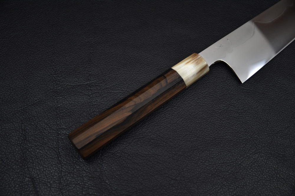 Hitohira Togashi Yohei White #1 Fuji Mizu Honyaki Gyuto 240mm Ziricote no.30